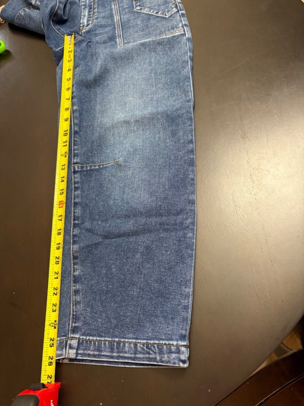 NEW Kut From the Kloth Ashton Barrel Leg High Rise Jeans Medium Blue Utility 6 - Picture 10 of 10